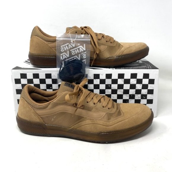 VANS AVE Tobacco Gum Skate Sneaker Canvas Suede Shoes Womens Low Top VN0A5JIBLV9 - Picture 11 of 11